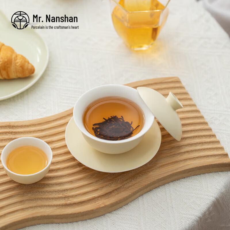 Mr. Nanshan Ceramic SanCai Gaiwan