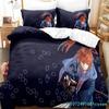 Anime Rurouni Kenshin Bedding Set Boys Girls Twin Queen Size Duvet Cover Pillowcase Bed Kids Adult Fashion Home Textileextile