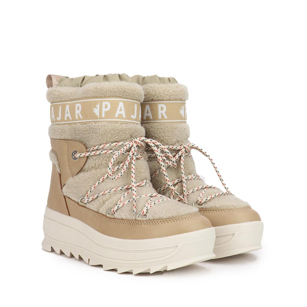 Pajar Women'S Galaxy Llama Boots Beige Pjr-B01043-Beg