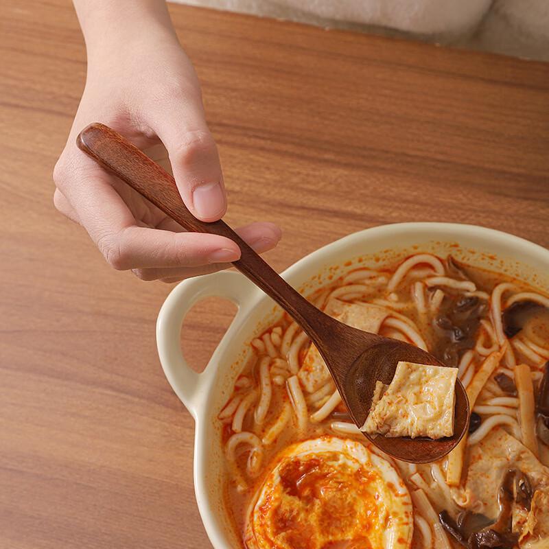 Abay Wooden Round Head Stirring Spoon