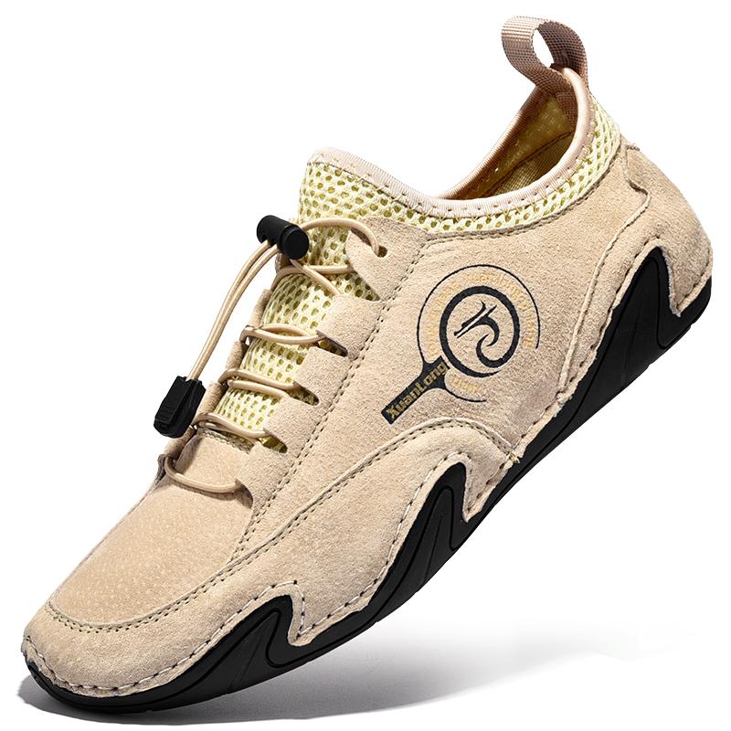 Fashion 2025 Loafers Shoes Men Outdoor Light Walking Breathable Summer Comfortable Casual Driving Shoes Mountaineering Travel Sneakers
