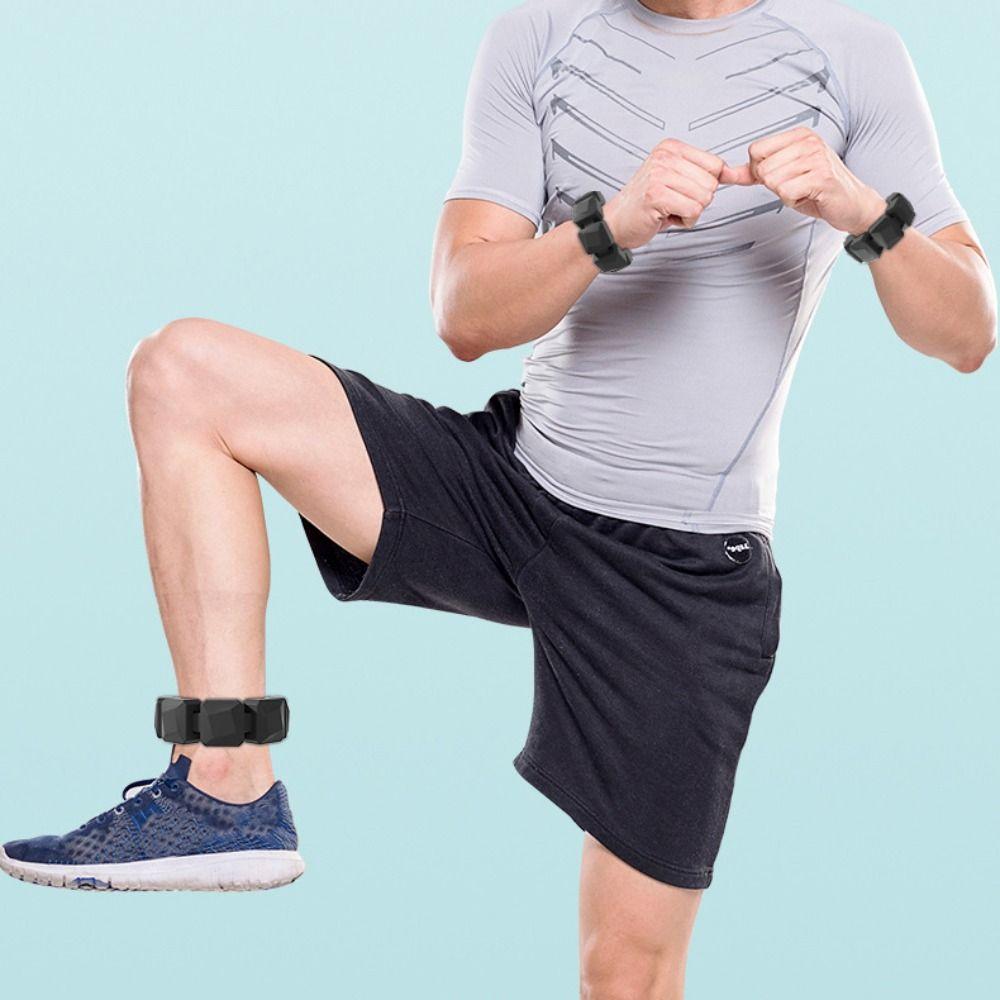 Silicone Wrist Weighted Bracelets Ergonomic Design Ankle Wrist Protector  Forearm Grip Workout