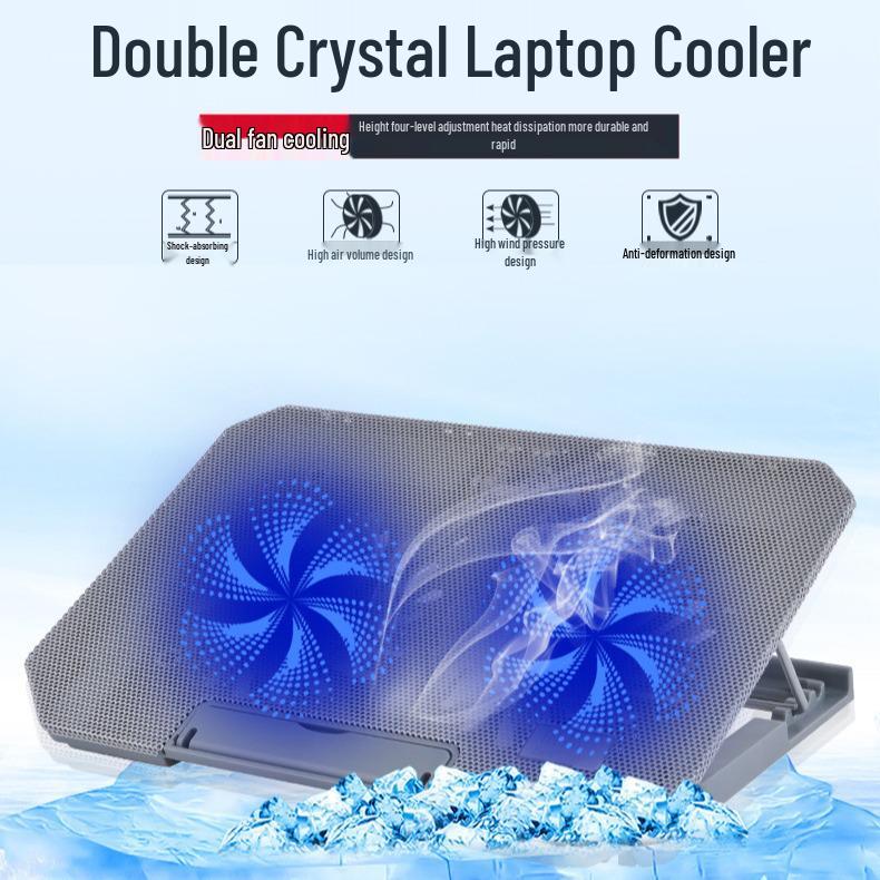 N99 Laptop Cooling Base with Adjustable Height for 14-Inch Devices