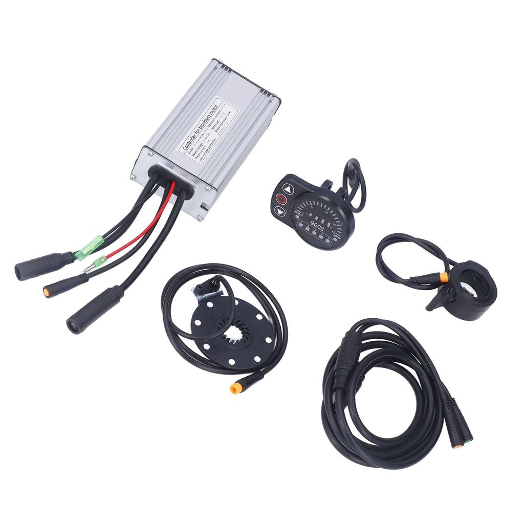 22A Electric Bike Motor Controller with LED900S Panel 1 To 2 Cable Fully Waterproof Kit