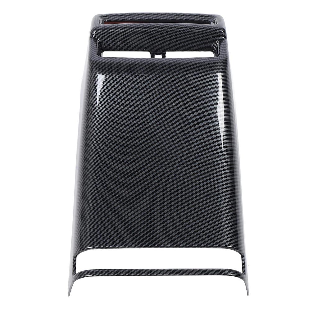 Kryt zadního větracího otvoru klimatizace Barva karbonových vláken Samolepicí Náhradní pro Isuzu D Max 2021 až 2024