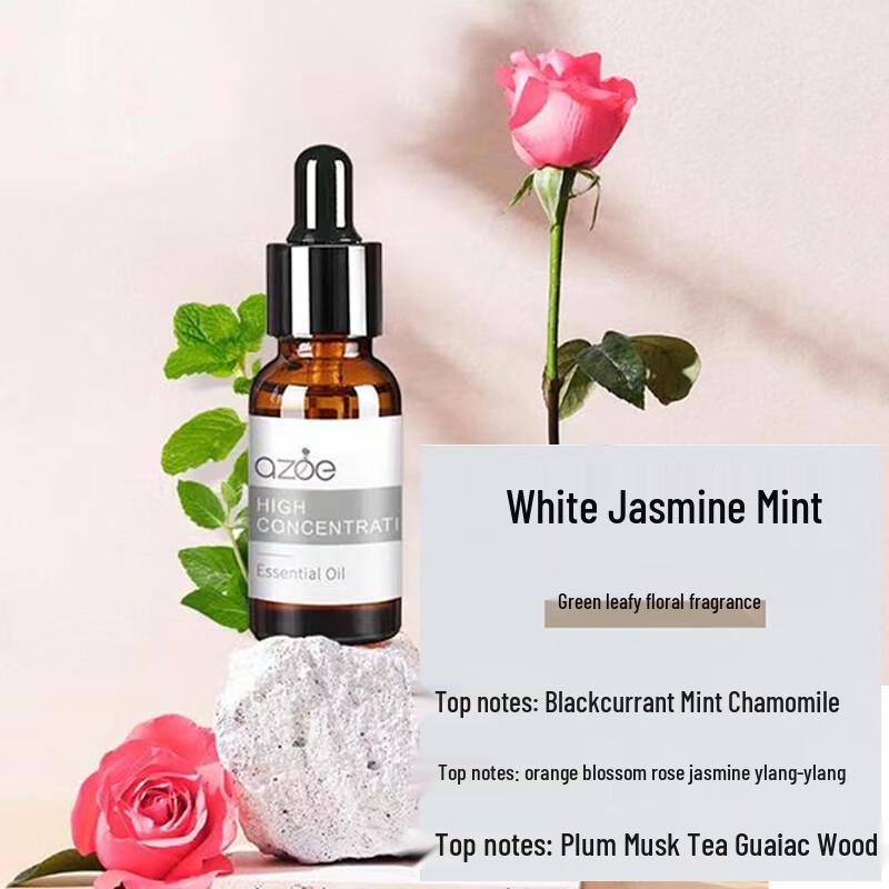 Handmade Aroma Candle DIY Material - White Jasmine & Mint