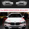 Car Headlamps Transparent Lampshade Lamp Front Headlight Cover Lens Glass  Shell Masks For BMW X3 F25 X4 F26 2014-2017