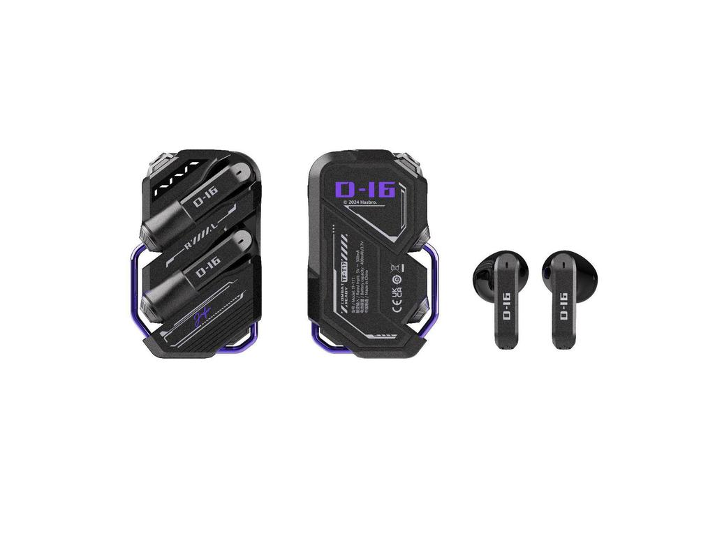 GQ-16 Bluetooth Headset: Cool Mecha Style, Semi-In-Ear, High-Quality Noise Reduction