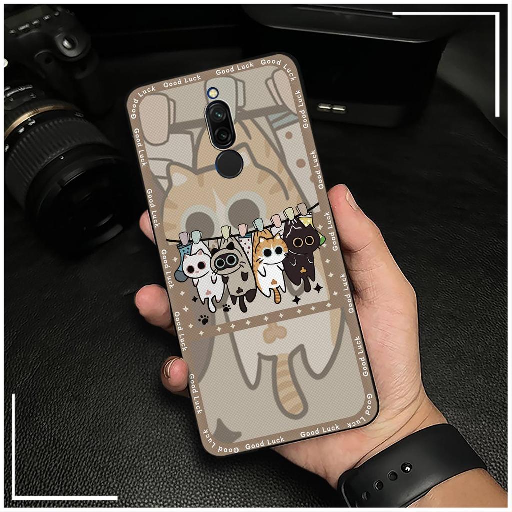 Waterproof Fashion Design Phone Case For Xiaomi Redmi 8 Cute Shockproof Protective Back Cover Phone Pouch Full Wrap TPU