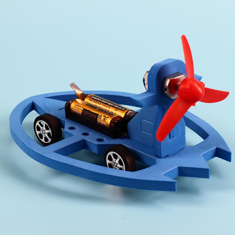 DIY EVA Wind-Powered Car: Hand-Assembled Science Experiment Model & Educational Toy