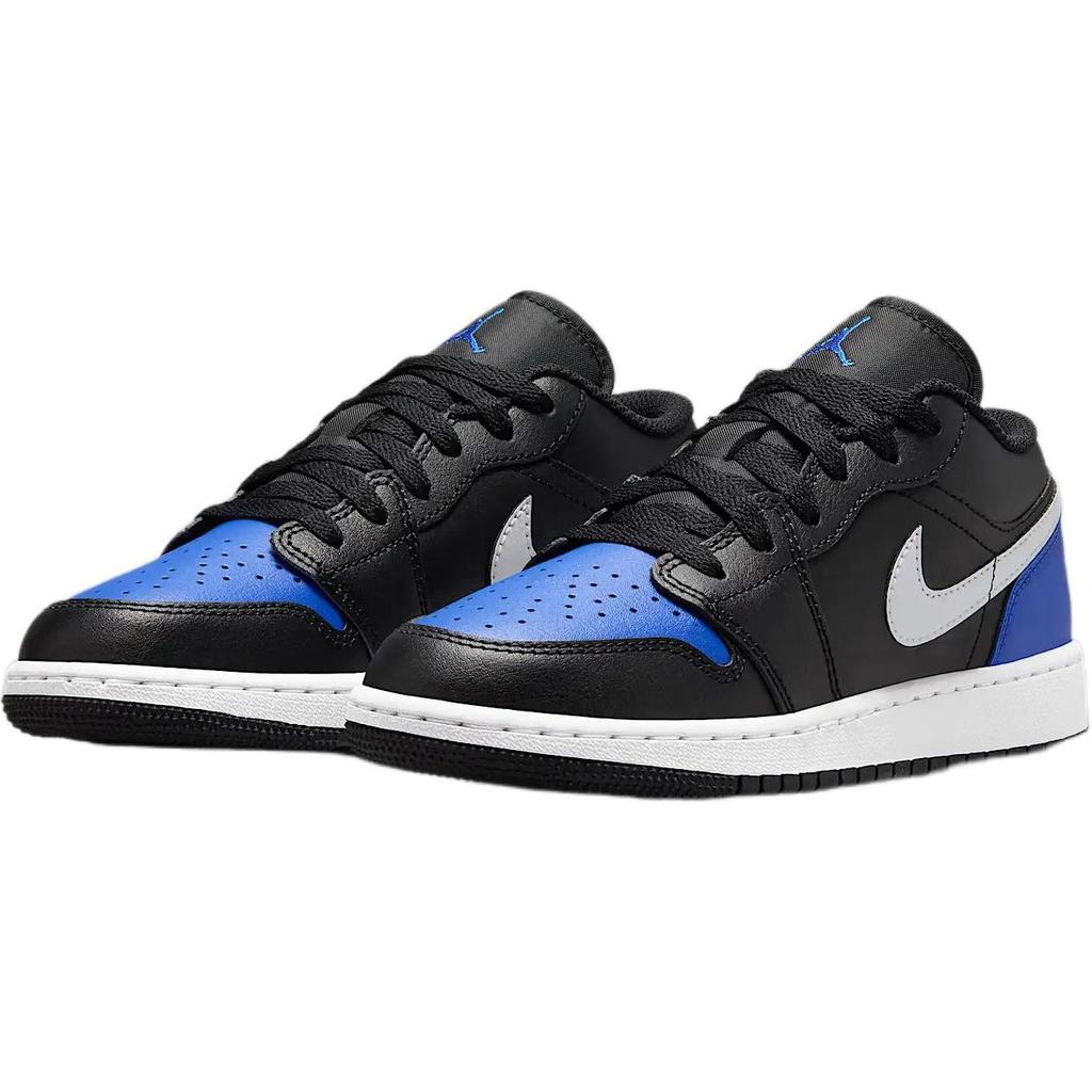 Air Jordan 1 Low GS Black Game Royal White 553560-042