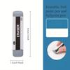 6pcs Frosted Eraser School Office Traceless Matte Erasers Ballpoint Pen Ink Pen Pencil Writing Correction Sand Eraser Stationary