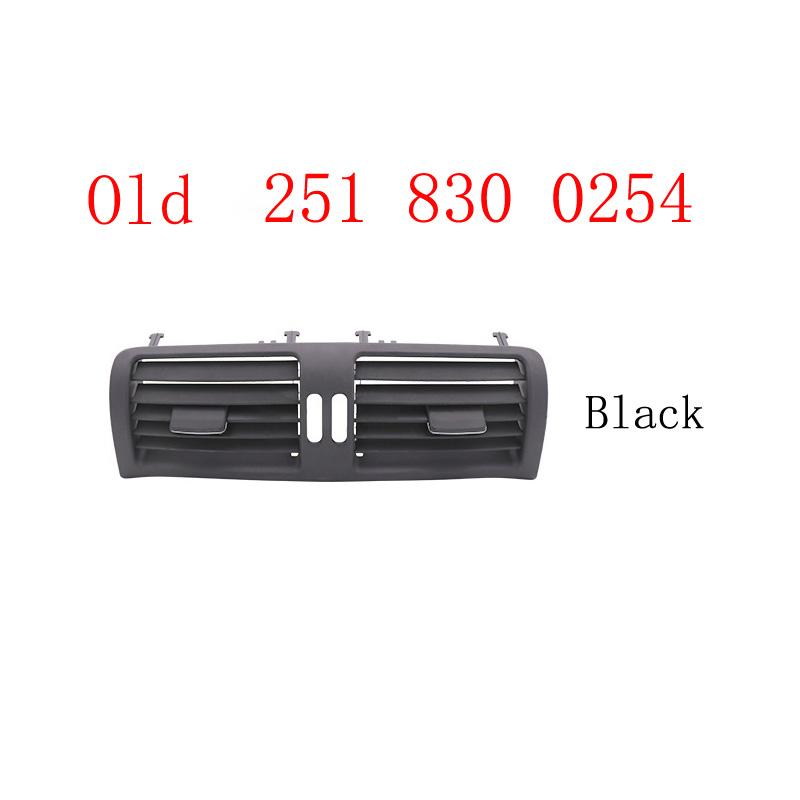 

Автомобильный Стайлинг центральной консоли для Mercedes Benz R Class W251 old black