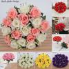 Flowers Fake Rose Flower Home Leisure Living Room Office