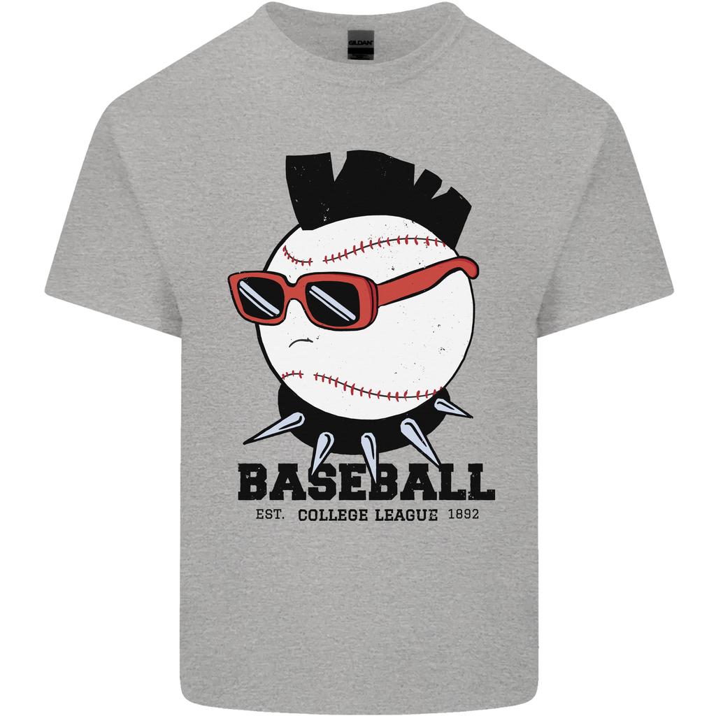 Baseball Punk Rocker Unisexs Light Cotton TShirt