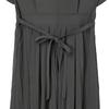Rap Round Neck Belted Pleated Dress Ar2Wo569