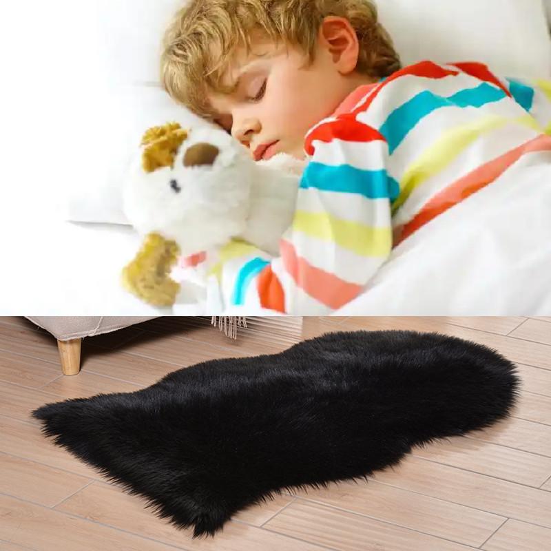 Fur Fluffy Faux Sheepskin Rug Living Room Bedroom Floor Carpet Rugs Home Decor