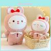 Fufu Bunny Animal Plush Doll With Super Soft Fabric For Cozy Home Office Decor