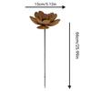 Gartendekorations-Set Dekoration Für Gartendekoration Stahl Gartenstab Metall Blume Blumenbeet-Pfahl Hochzeitsstoff Drapierung