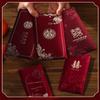 6Pcs/Set Red Envelopes Kawaii Wedding Invitation Cards Cover Marriage Gift Bag Cash Envelopes Lucky Pocket Party Decorations