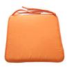 Chair Cushion Solid Color Portable Polyester Sturdy and Durable Chair Cushion for Home