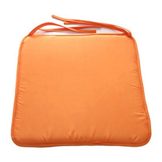 Chair Cushion Solid Color Portable Polyester Sturdy and Durable Chair Cushion for Home