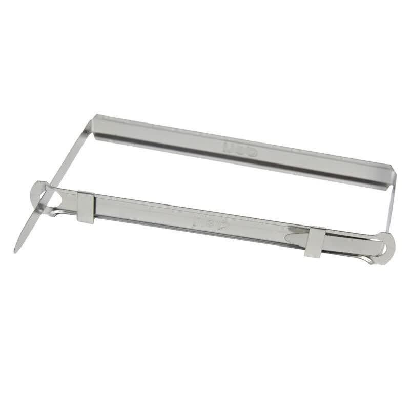 Deli 5549 80mm Metal 2-Hole Binding Clips