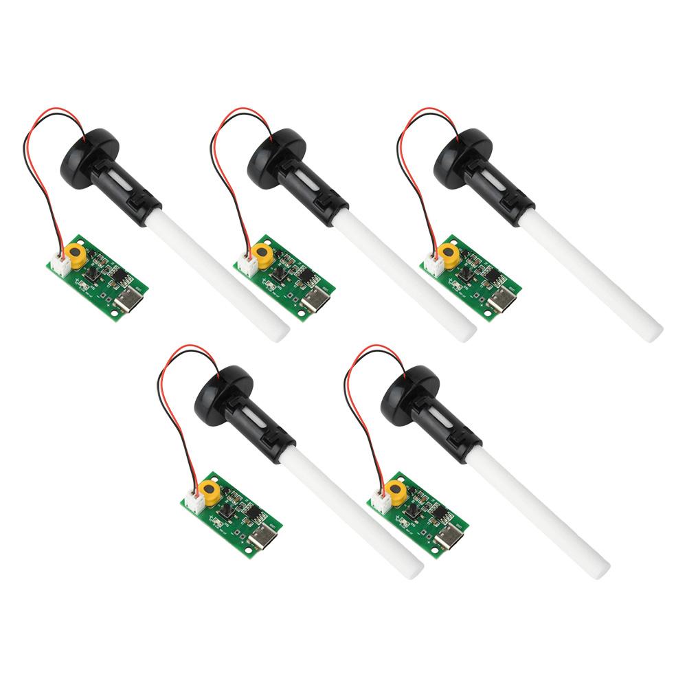 10/5/1PCS Humidifier Type-C DIY Kits Mist Maker and Driver Circuit Board Electronic Fogger Atomization Film Atomizer Sheet