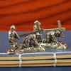 Cross Slave Figure Home Decor Crafts Western Ornament Brass Ornament Crafts Desktop Ornament
