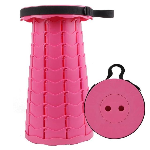 Retractable Stool Folding Chiar Stretching Home Camping Hiking Chair