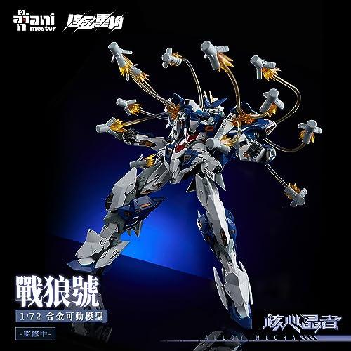 NUCLEAR GOLD RECONSTRUCTION "Crystal Envoy" Wolf Warrior Mega Mode 1/72 Scale ABS & Alloy Painted Movable Figure