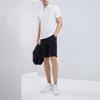 Fila Casual Solid Color Knitted Short Sleeve Polo Shirt Men Tops White F11M331103FWT