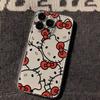 Full Screen KT Cat 11/12pro iPhone Case iPhone13/14/15 Transparent All-inclusive Xs Cartoon 16plus