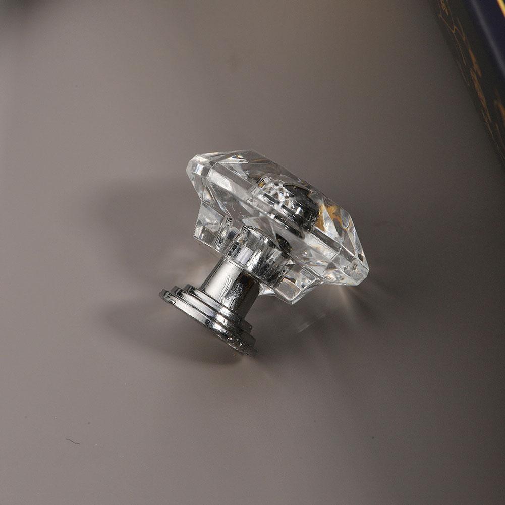 Acrylic Handle Diamond Crystal Cabinet Handles Wardrobe Shoebox Handles Closet Door Drawer Knobs Cabinet Handles Furniture Handl