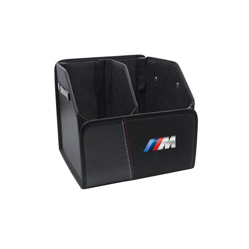 SNLL4 Car Interior Trunk Storage Box Leather Tools Case Anti-scratch High-capacity Bag For BMW M M3 M5 X1 X2 X3 X4 X5 X6 X7 G20 G30 6G