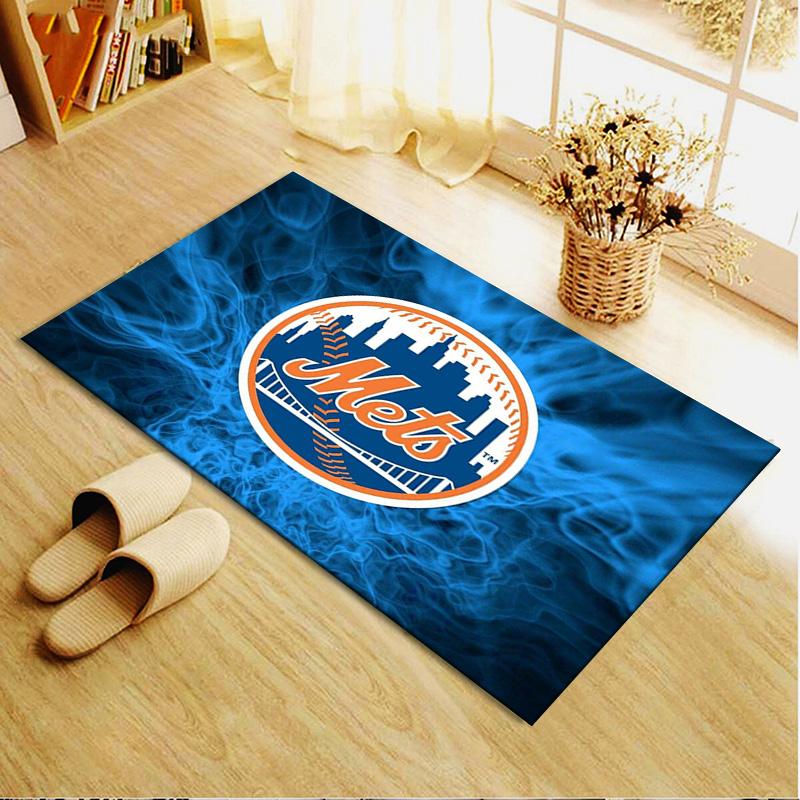 New York Mets Carpet Rug for Living Room Bedroom Home Sofa Decoration,Kids Play Non-slip Floor Mat