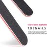 Professional Double-sided Nail File for Manicure and Nail Art Polishing Tool with Smooth Grinding Surface