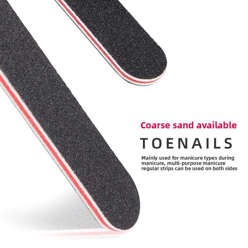 Professional Double-sided Nail File for Manicure and Nail Art Polishing Tool with Smooth Grinding Surface