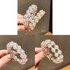 Pearl Beaded Double Layer Bracelet With Rhinestone Embellishments For Elegant Office Wear