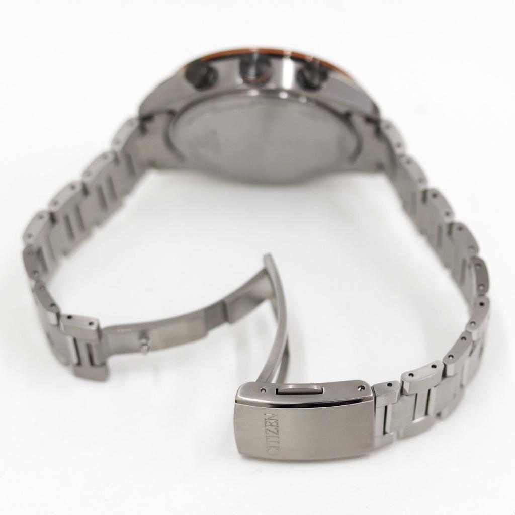 CITIZEN Attesa Act Line AT8189-61E H800-A1CN206 Wristwatch, Radio-Controlled, Chronograph, Eco-Drive, Quartz, Men's