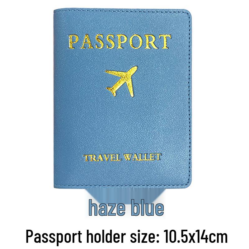 Set med bagagetagg och passhållare för gränsövergångar med passfodral
