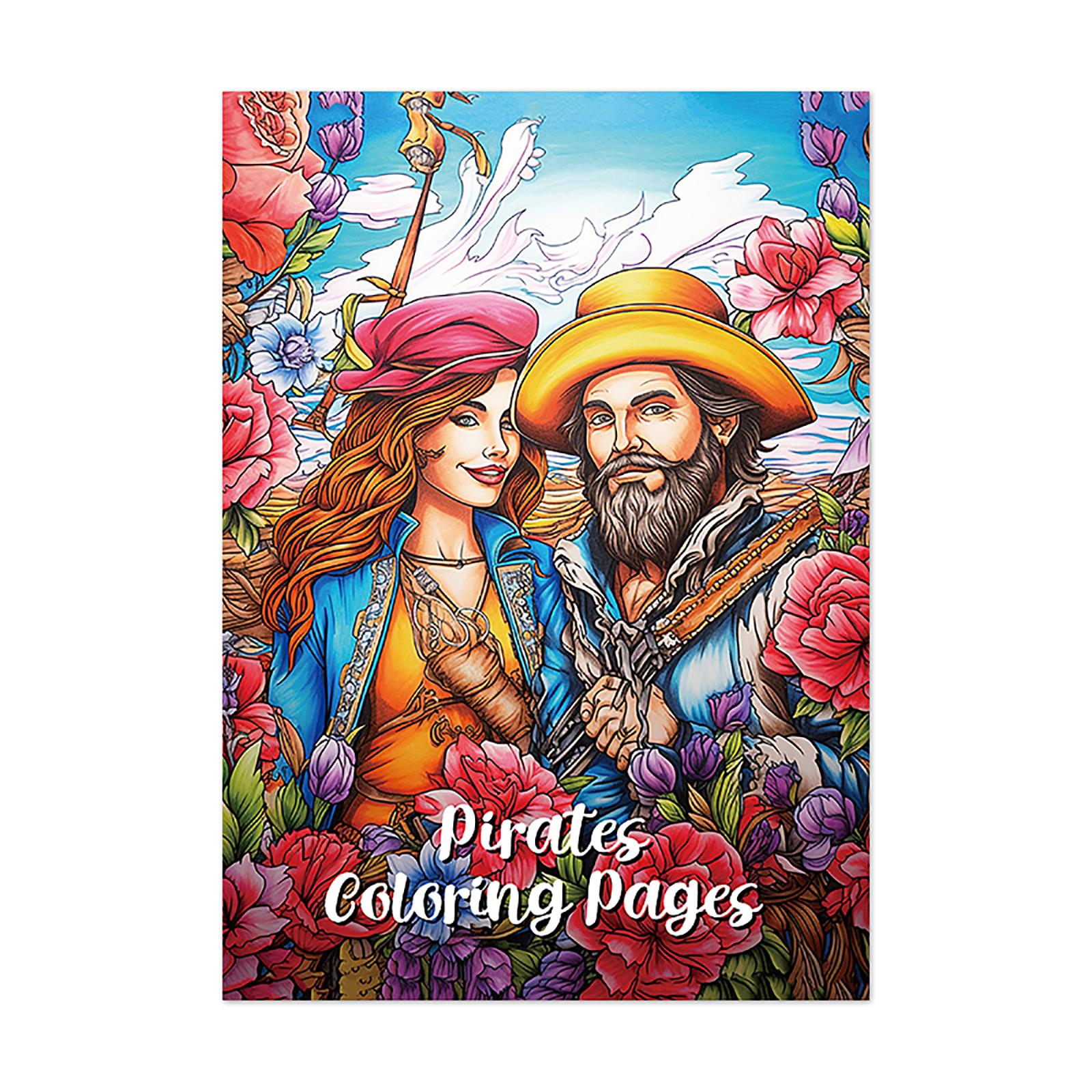 

Раскраска с жуткими мультфильмами для подростков, веселое и расслабляющее творческое занятие в мягкой обложке One Size