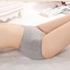 Damskie majtki bawełniane z wysokim stanem plus size w jednolitym kolorze, otulające biodra