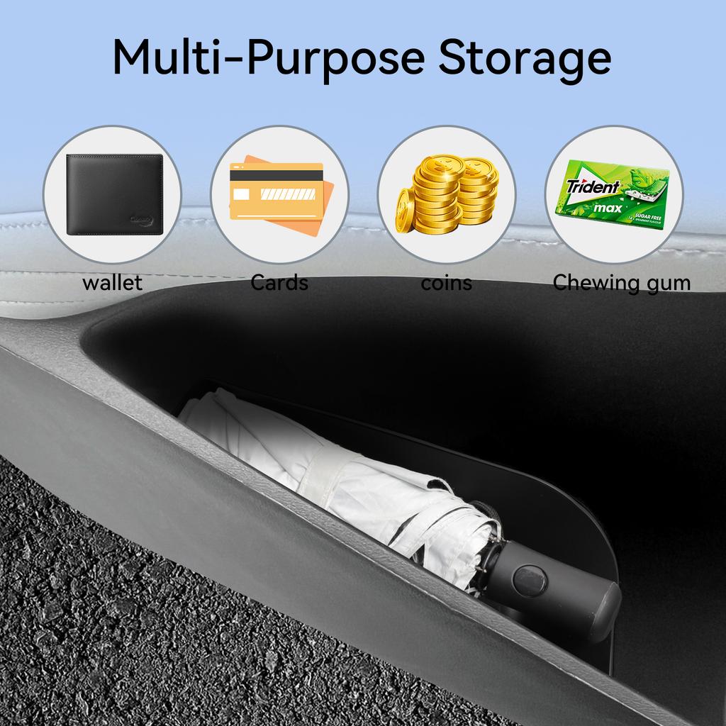 For BYD Seal 06GT 2024 2025 Door Side Storage Box Front Rear Door Handle Organizer Stowing Tidying TPE Car Accessories