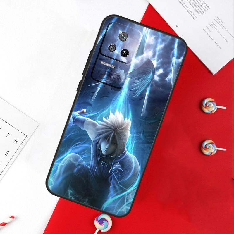 Final Fantasy Cover For Xiaomi 15 Ultra 13 14 11T 12T 13T 14T Pro POCO X7 Pro X3 X5 X6 M6 F5 F6 Pro Case
