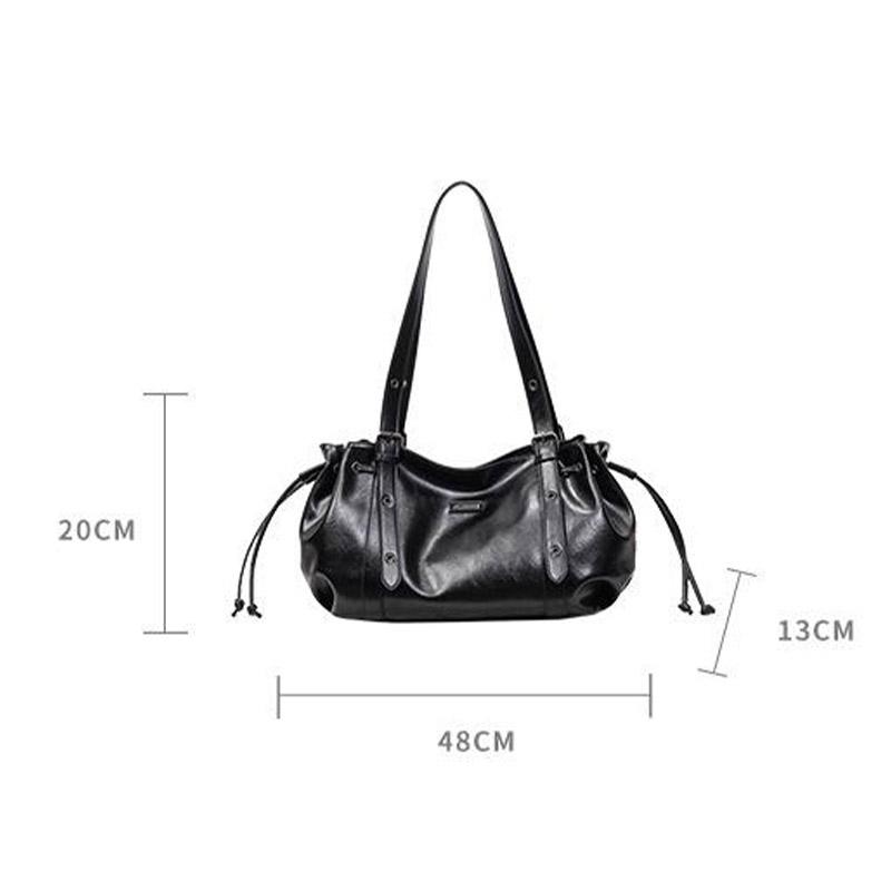 Light Luxury Brand Designer Shoulder Bag Korean-style Fashion Crossbody Bag Retro Trendy Commuter Bag Simple High-end Women Bags