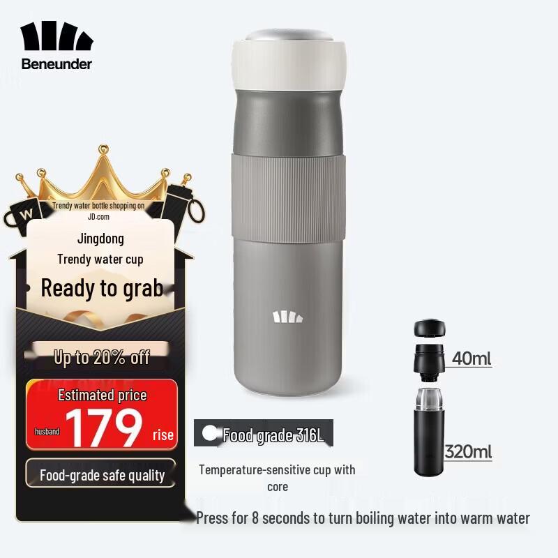 

Banana Umbrella Dual-Compartment Insulated Bottle