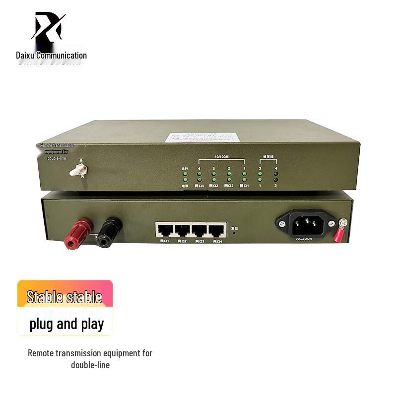 

Daixu DX-DSL4E 4-Channel G.SHDSL Ethernet Extender