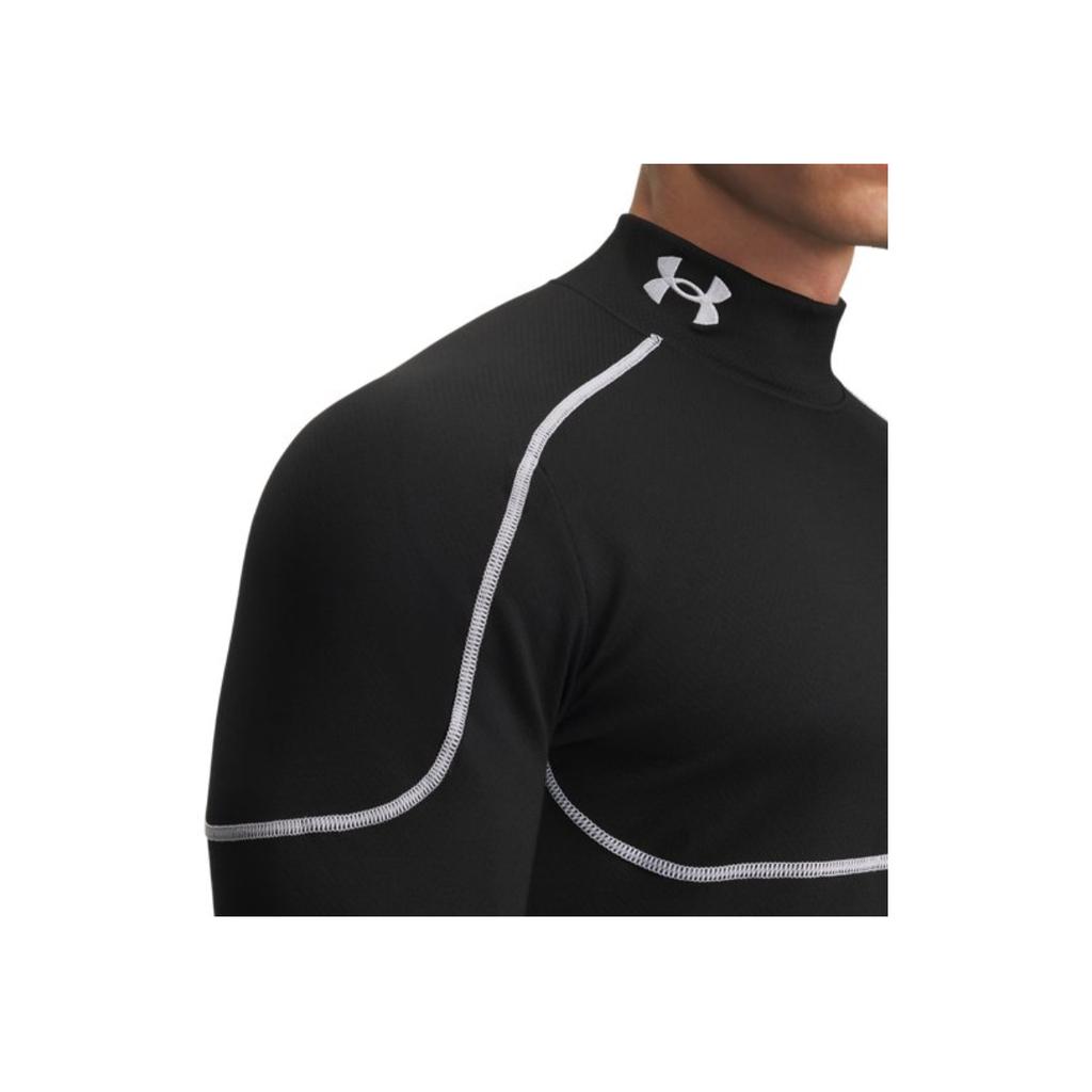 Under Armour Grid Half High Neck Sports Pullover Long Sleeve T-Shirt Men Tops 6007127-001