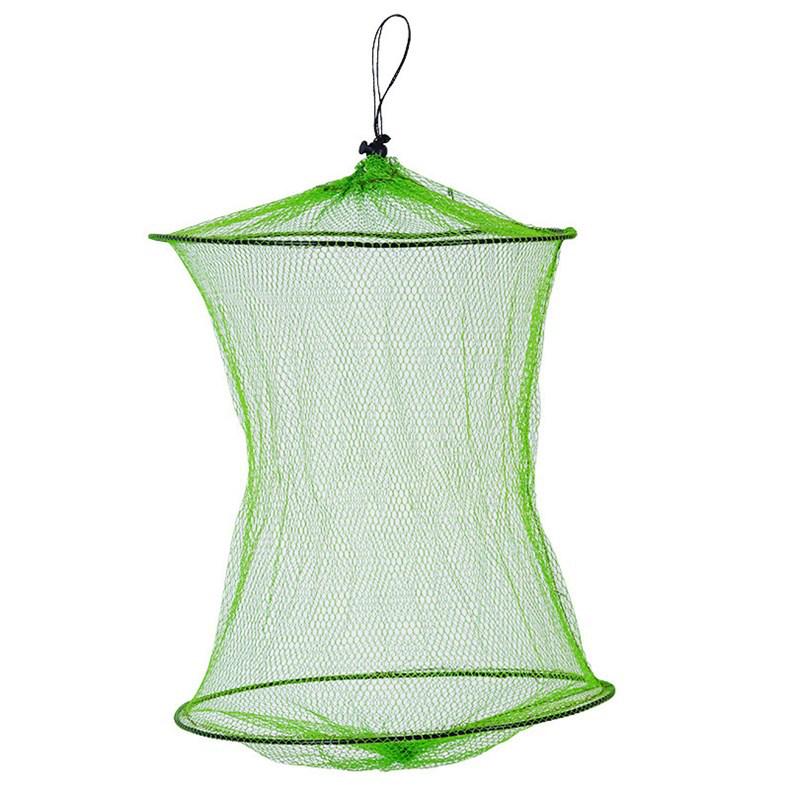 Foldable Mesh Fishing Net: Fish & Shrimp Protector, Simple Trap for Fishing.